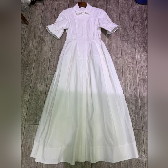 Simkhai Mollie Cotton Shirt Dress - Picture 7 of 12